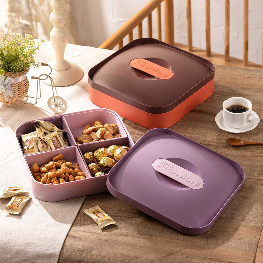 萬(wàn)紫千紅方形糖果盒