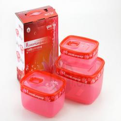 花語(yǔ)長(zhǎng)方形三套莊保鮮