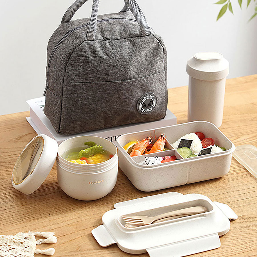簡麥便當盒飯盒/套裝(